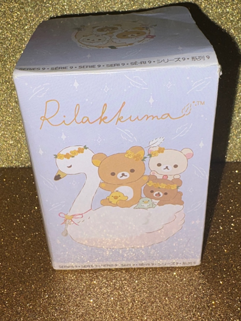 Rilakkuma San-X Original Swan Series Plush Key Chain Blind Box